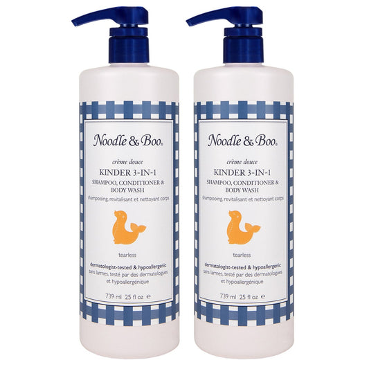Noodle & Boo Kinder 3-in-1 shampoo conditioner body wash 2-pack