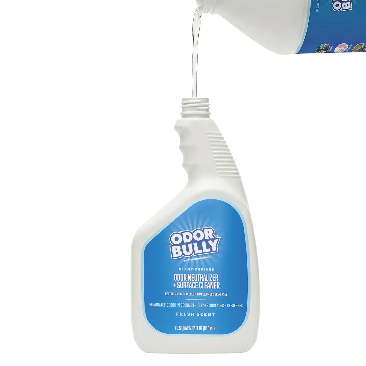 Odor Bully fresh cleaning solution bundle front view