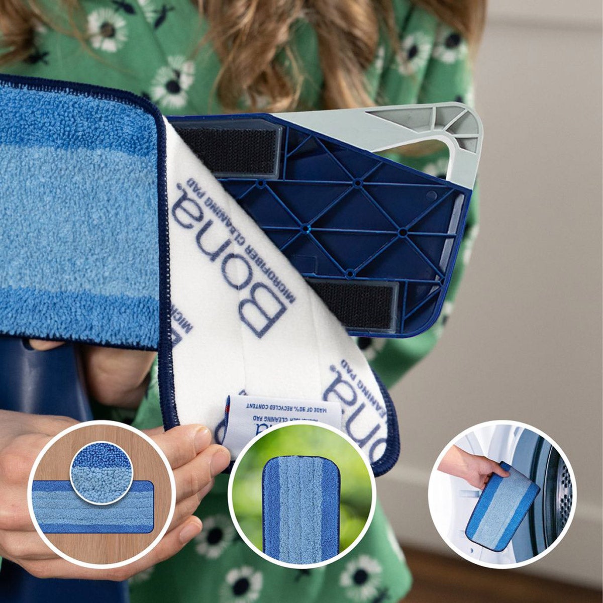 Bona hardwood floor mop cleaning system