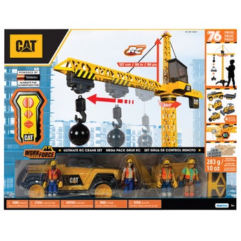 CAT Workforce Power Crane wireless RC playset