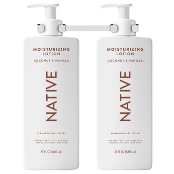 Native Moisturizing Lotion Coconut & Vanilla 2-pack