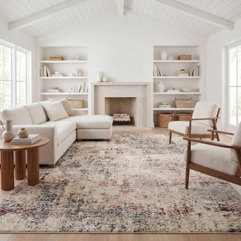 Surya Quesada Rosewood Multi area rug 7’10” x 10’