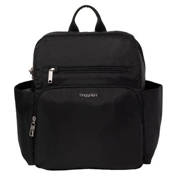 Baggallini Anti-Theft Compass Backpack in lightweight water-repellent design