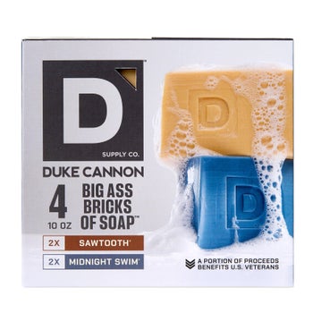 Duke Cannon Supply Co. Big Ass Brick of Soap for Men 4-pack