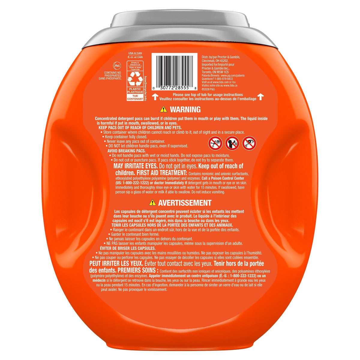 Tide HE compatible laundry pods fresh scent pack