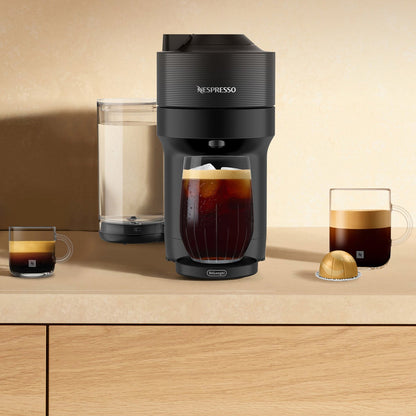 One-touch coffee system on Nespresso Vertuo Pop+