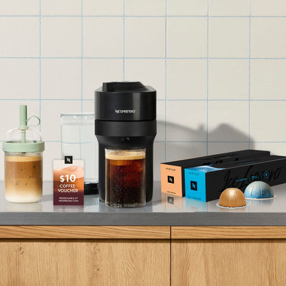 Included iced tumbler in the coffee bundle