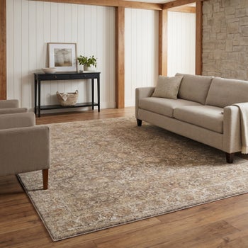 Surya Somerset Harwick Brown area rug 6’7” x 9’6”