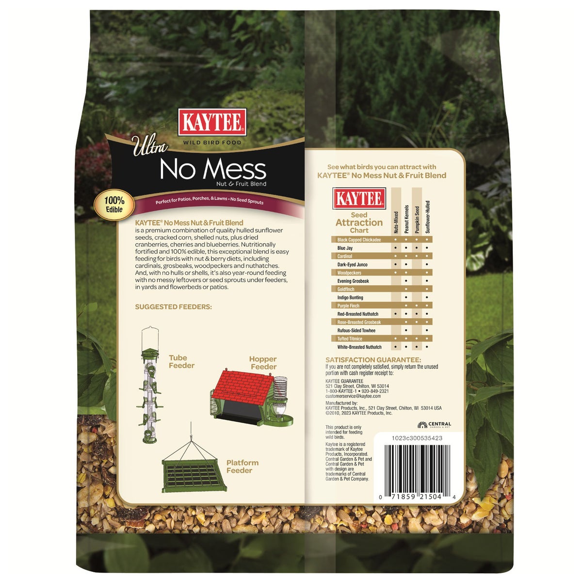 Kaytee Ultra No Mess bird seed blend