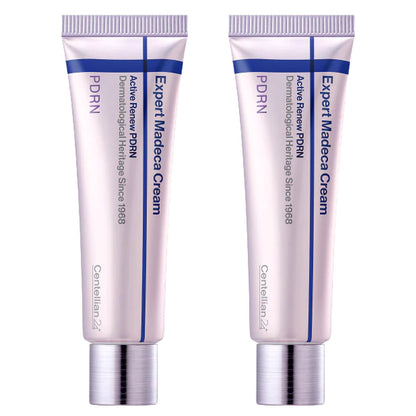Centellian24 PDRN Madeca Cream Active Renew 2-pack skincare jars