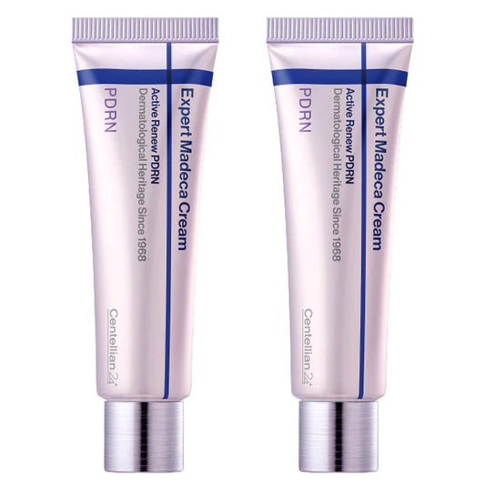 Centellian24 PDRN Madeca Cream Active Renew 2-pack skincare jars