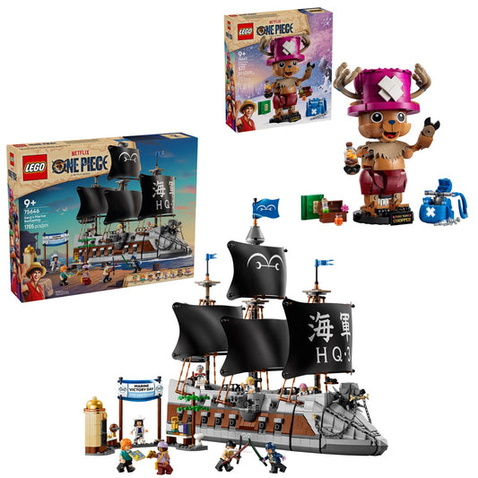 LEGO Garp's Marine Battle Ship and Tony Tony Chopper Bundle box front