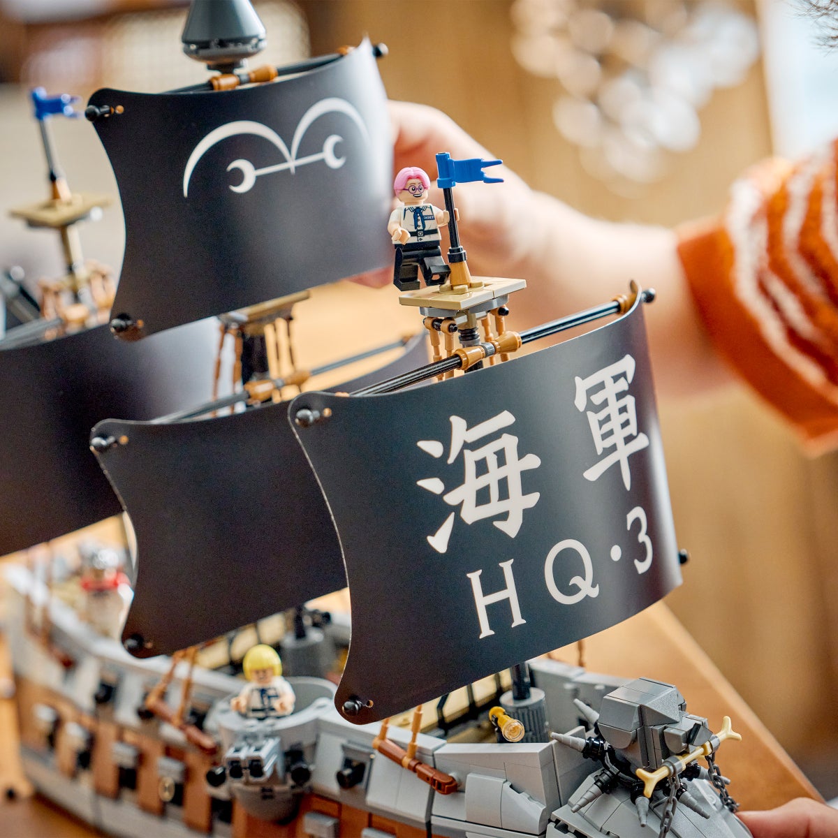 LEGO bundle packaging featuring One Piece characters