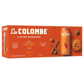 La Colombe Pumpkin Spice Latte 9 fl oz cans 12-count