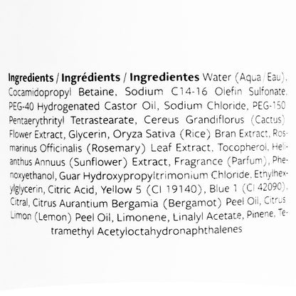 Nopalera Mexican citrus scented body wash
