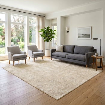 Gertmenian Avalon Liora Cream 5x7 polyester area rug