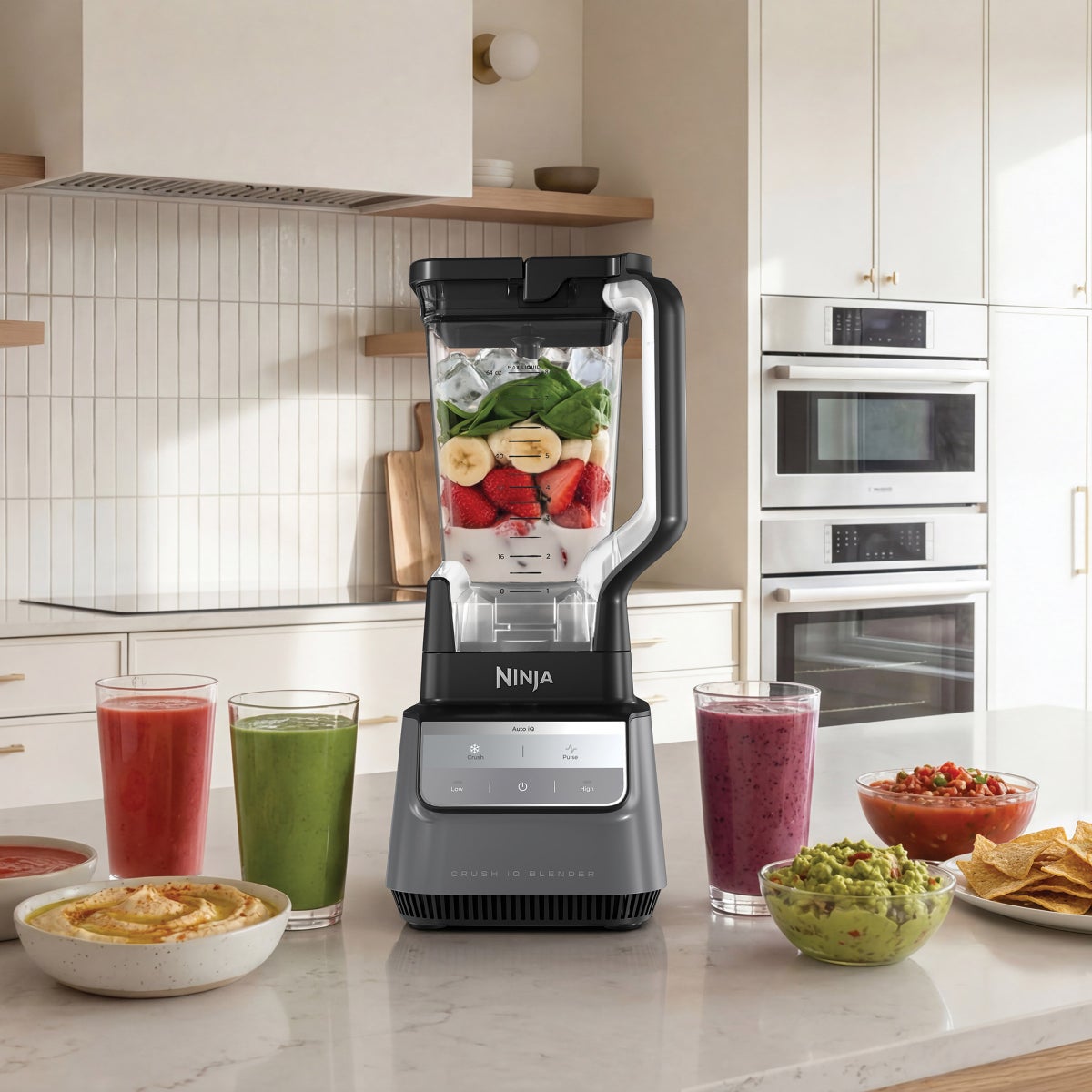 Ninja blender with 72-oz family-size pitcher
