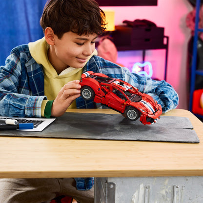 LEGO car models for display