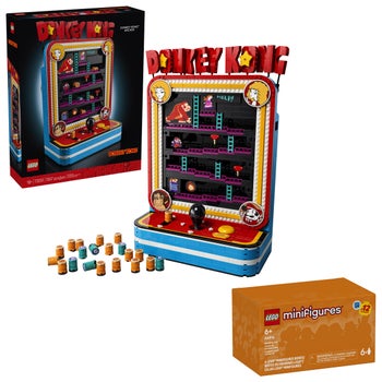 LEGO Donkey Kong Bundle with arcade set and Series 29 pack