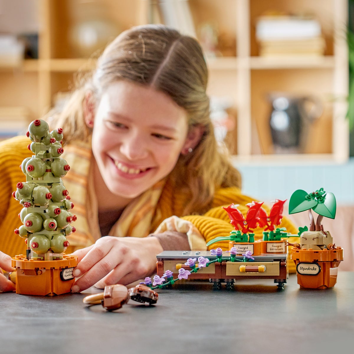LEGO Herbology plants detailed build