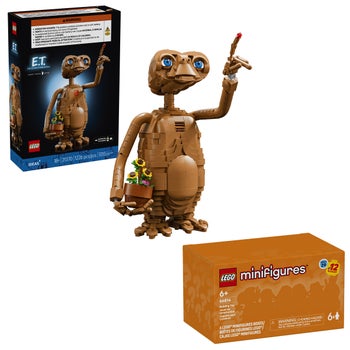 LEGO ET Bundle building set with Minifigures Series 29 pack