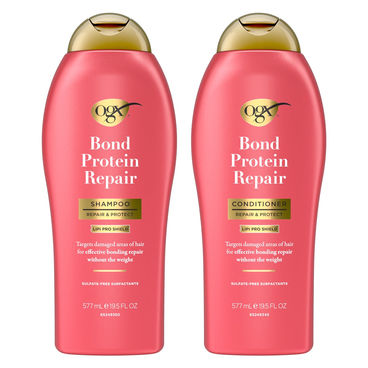 OGX Bond Protein Repair shampoo and conditioner 2-pack