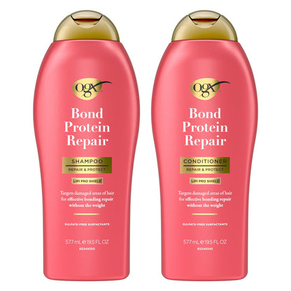 OGX Bond Protein Repair shampoo and conditioner 2-pack