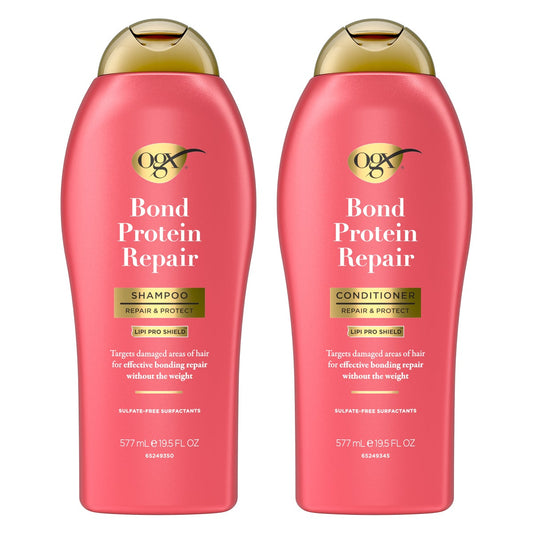 OGX Bond Protein Repair shampoo and conditioner 2-pack