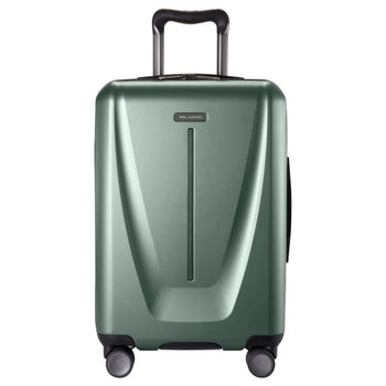 Ricardo Beverly Hills green hardside expandable carry-on suitcase with packing cube