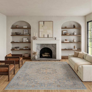 Nourison Argon Tide low-profile area rug 9 x 12