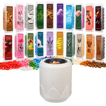 ScentSationals 21-piece wax warmer set for home fragrance