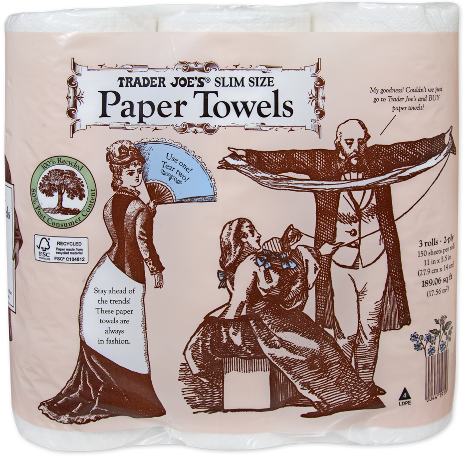 Trader Joe's slim size paper towels