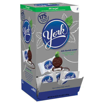 York dark chocolate peppermint patties 175-count bag