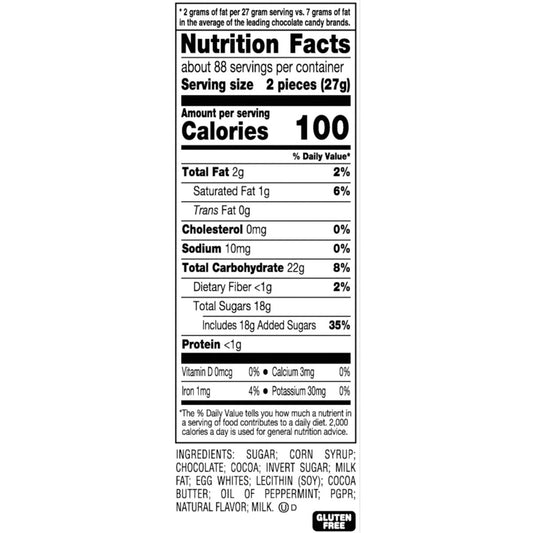 York peppermint patties 84 oz seasonal candy