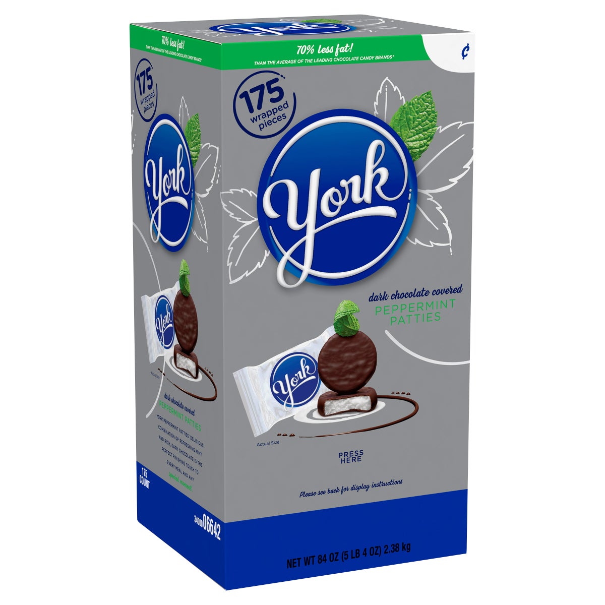 York mint chocolate candy for Halloween