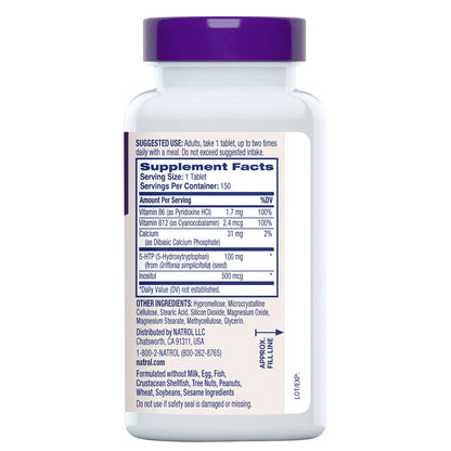 Natrol 150-count 5-HTP supplement bottle