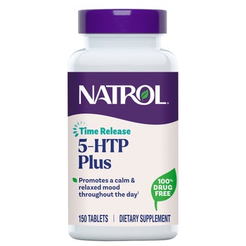 Natrol 5-HTP Plus tablets for calm mood support