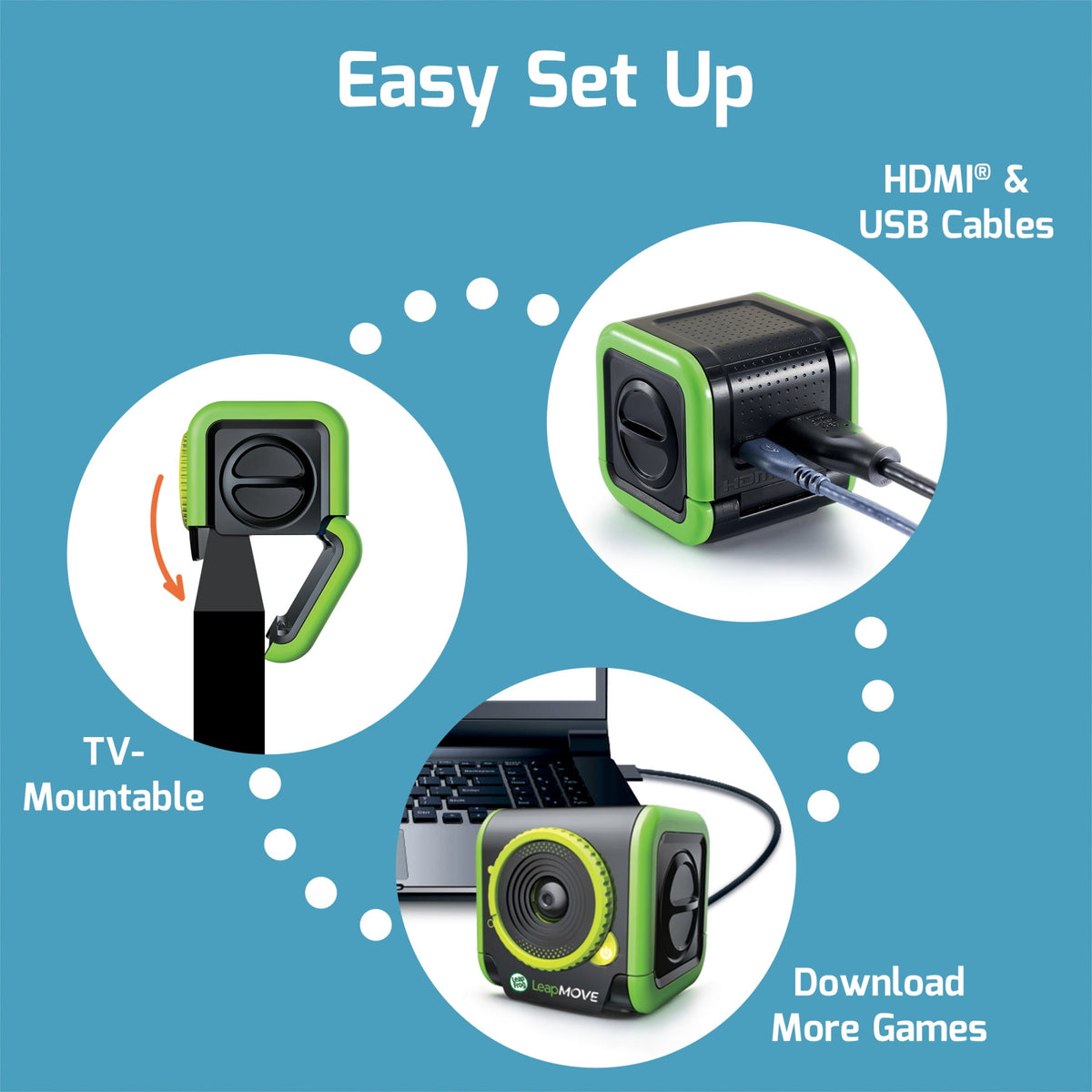 LeapFrog LeapMove with 15 learning adventures