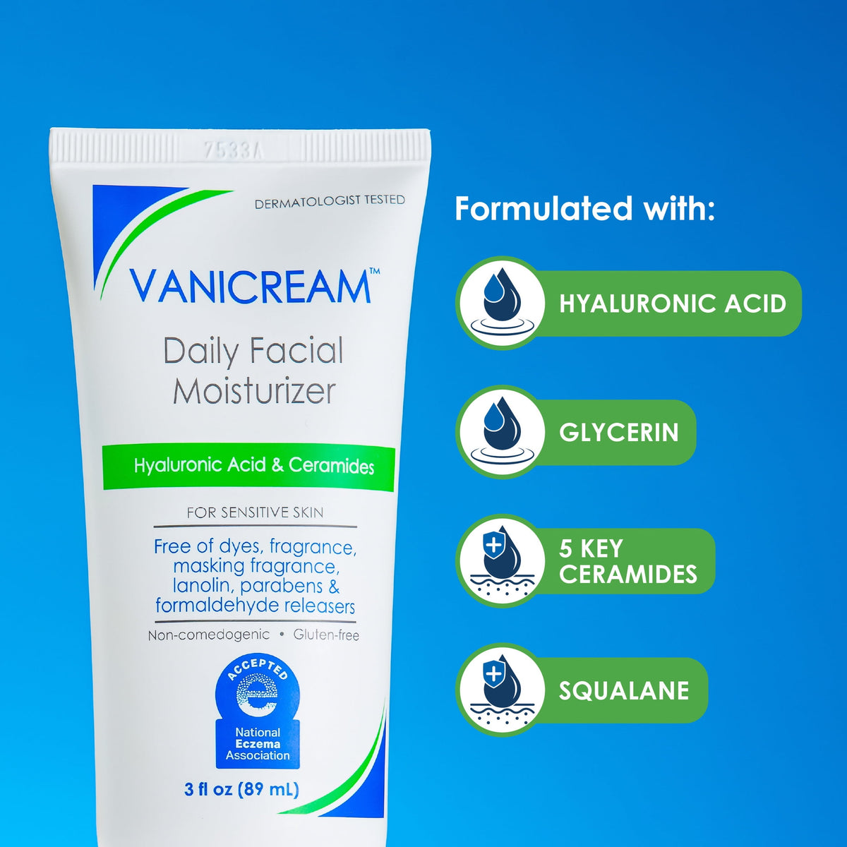 Vanicream lightweight facial moisturizer