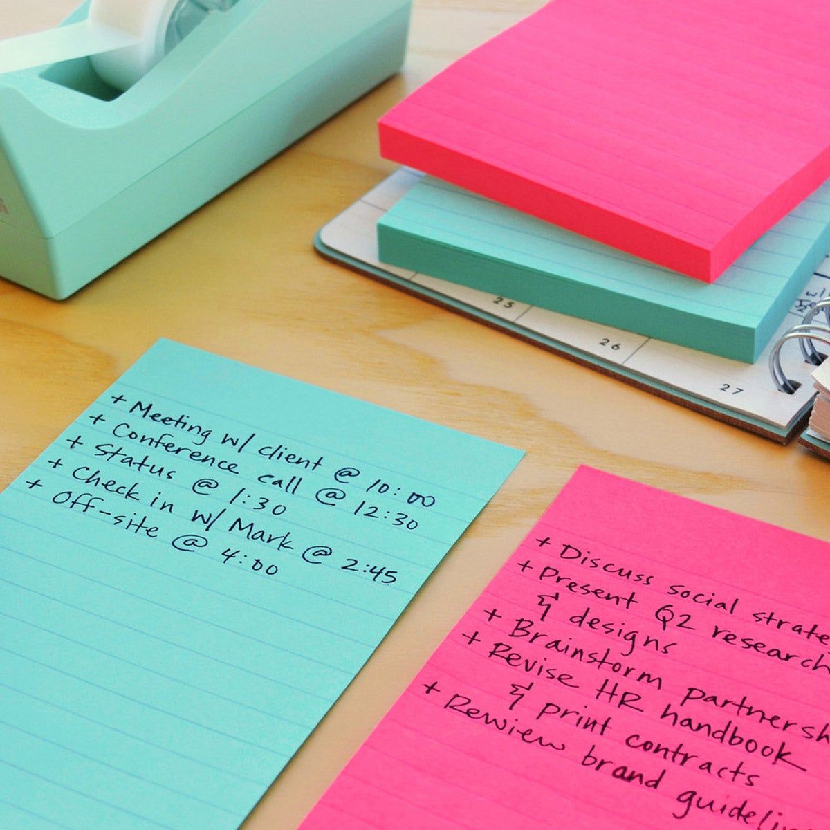 Post-it removable notes designed for paper use