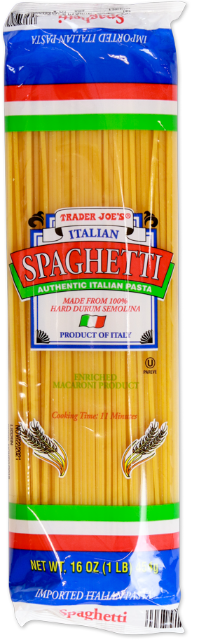 Trader Joe's kosher spaghetti pasta