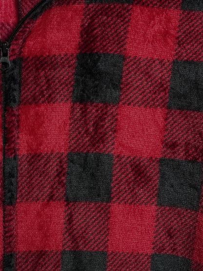 Men's buffalo plaid Christmas lounging outfit