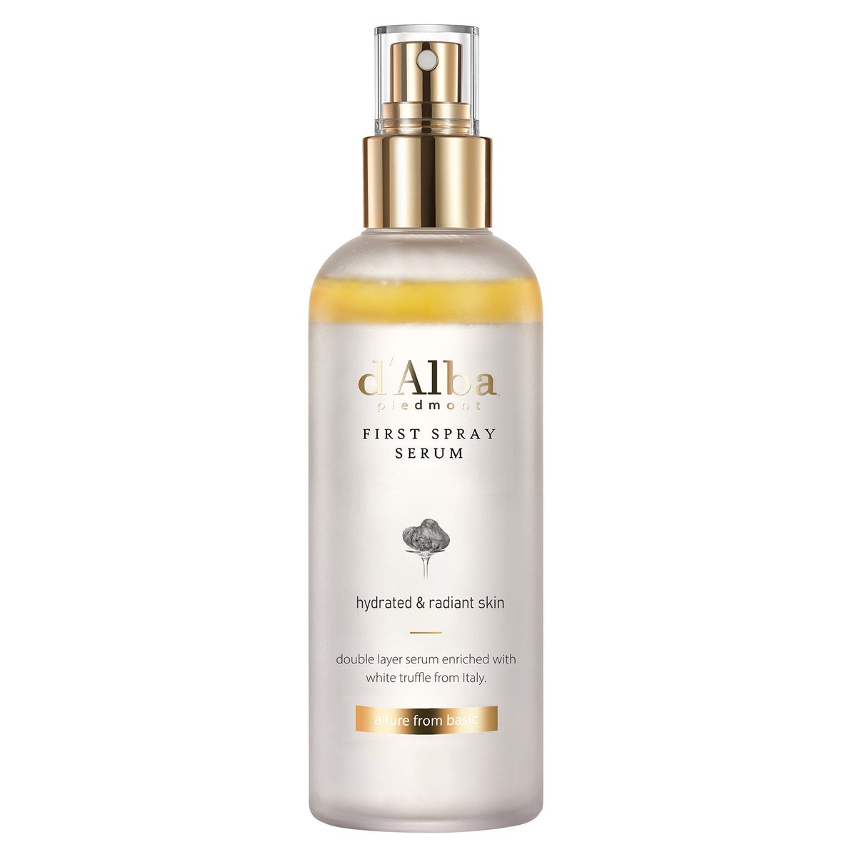 d'Alba Piedmont White Truffle First Spray Serum bottle