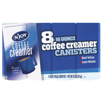 N'Joy Original powdered coffee creamer 16 oz 8-count