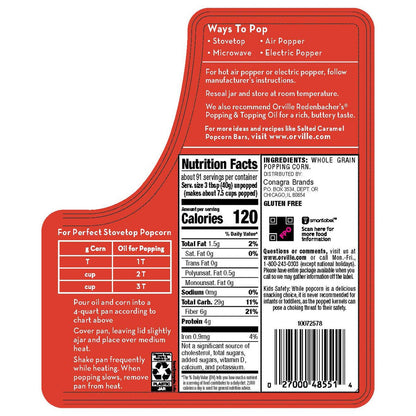 Orville Redenbacher's whole grain popcorn kernels