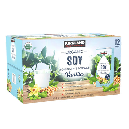 Plant-based vanilla beverage carton pack