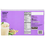 Plain soy beverage made from whole soybeans