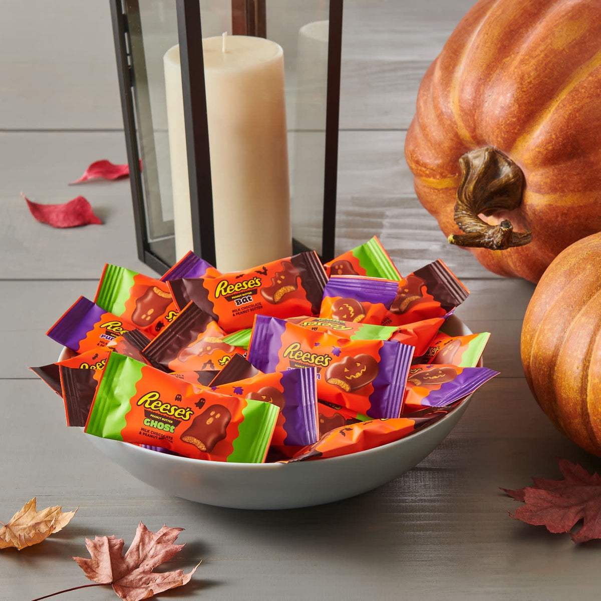 Reese's Halloween snack-size candy for trick-or-treat bags