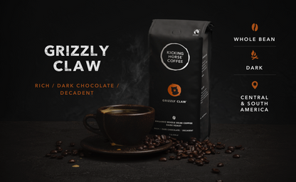 Fairtrade Kosher Kicking Horse coffee beans