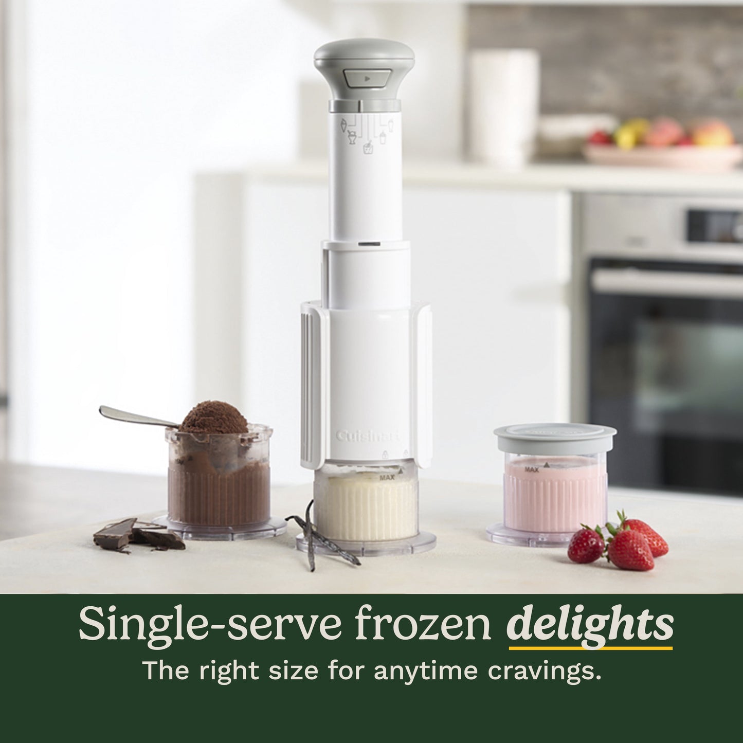 Cuisinart FastFreeze small appliance side view